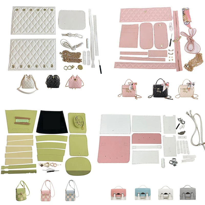 Women Bags Manufacturer - 女性用ショルダーストラップ付きレザーバケットバッグ,手作りバッグキット,素材セット,手作り,縫製,高品質