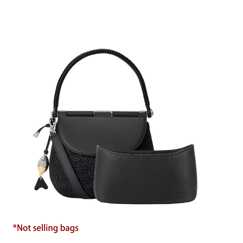 Women'S Bag - ジッパーフェルトバッグオーガナイザーインサート ロエベトートハンドバッグ用 軽量インナーライナー収納バッグアクセサリー
