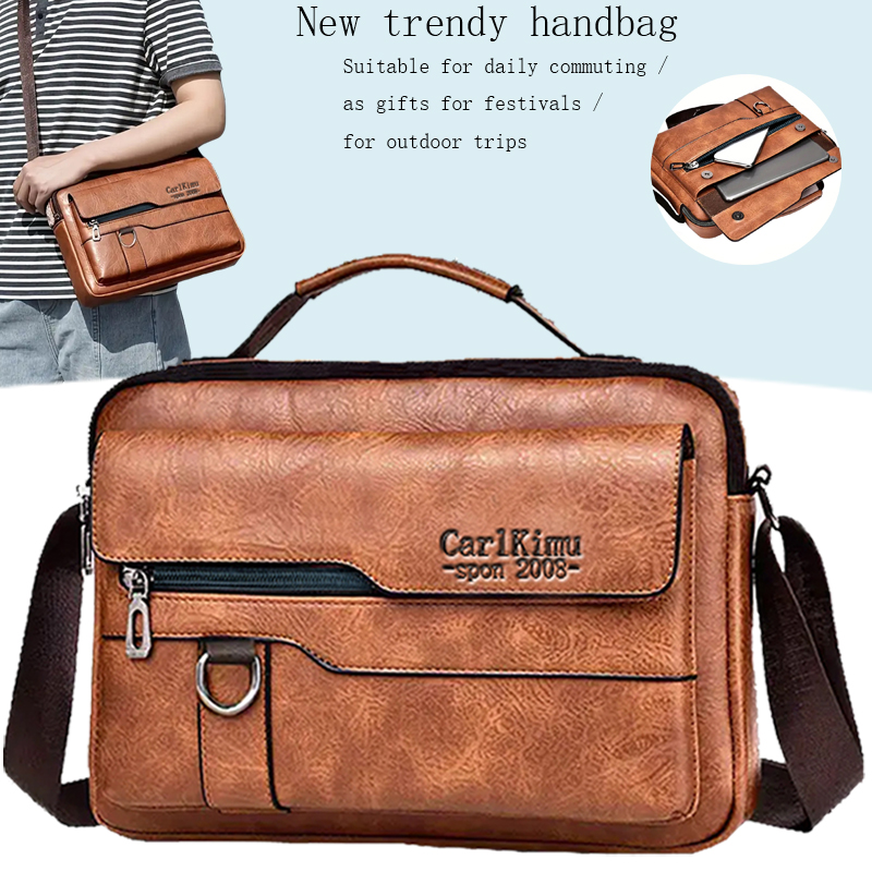 Women Bags Manufacturer - 男性と女性の両方に適したニュートラルスタイルのショルダーバッグ、出張や写真撮影に最適、PU素材製。