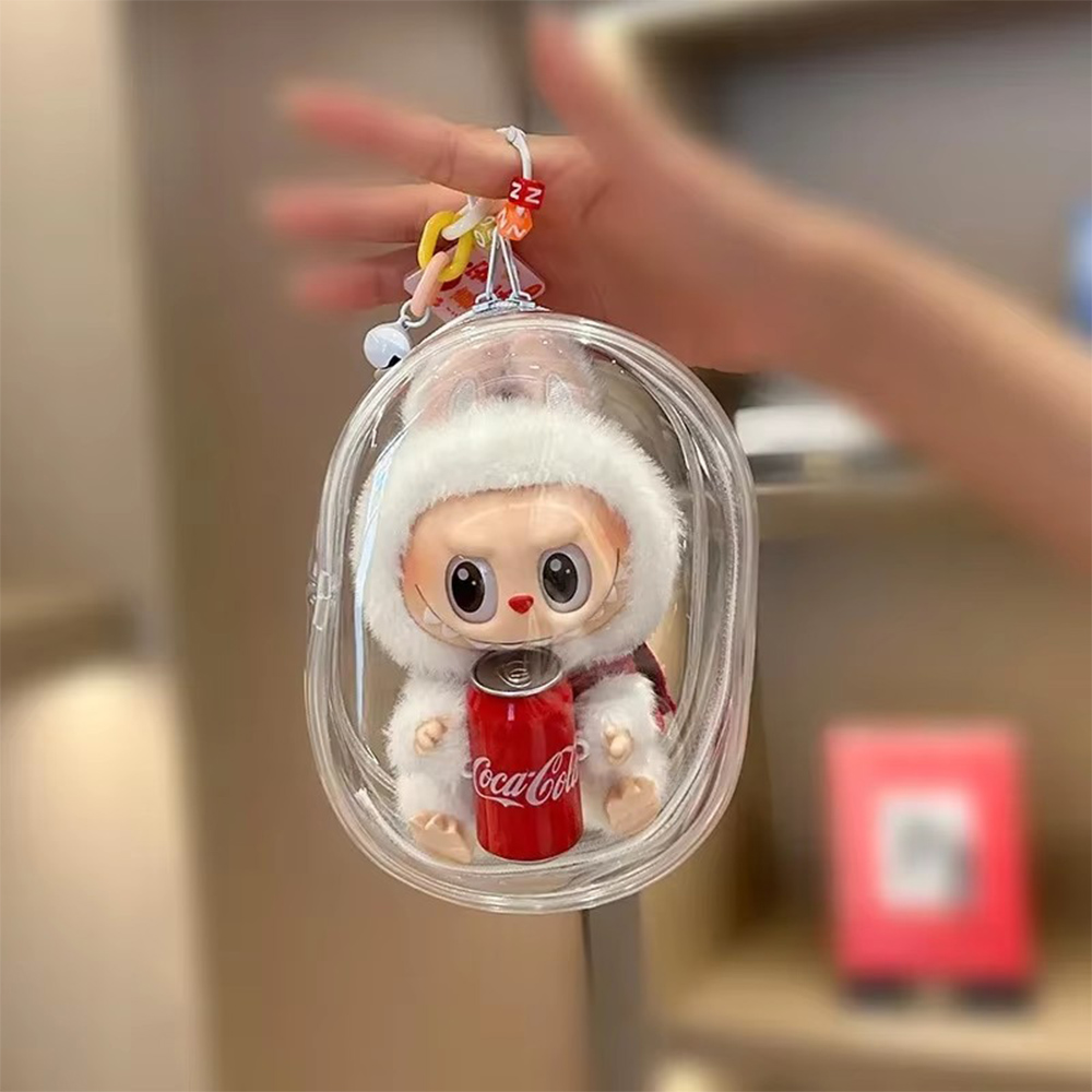 ぬいぐるみラブブ人形透明保護収納ぬいぐるみディスプレイバッグ - Women Bags Manufacturer のレビューと価格