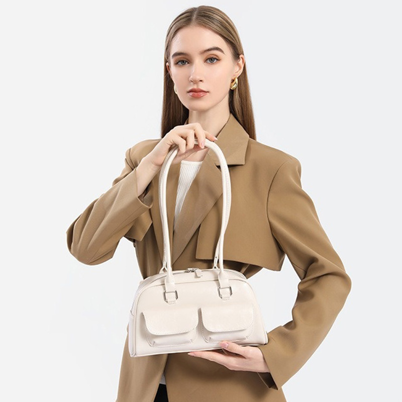 女性用シックなデイリーユースハンドバッグ、韓国風カジュアル無 - Women Bags Wholesale のレビューと価格