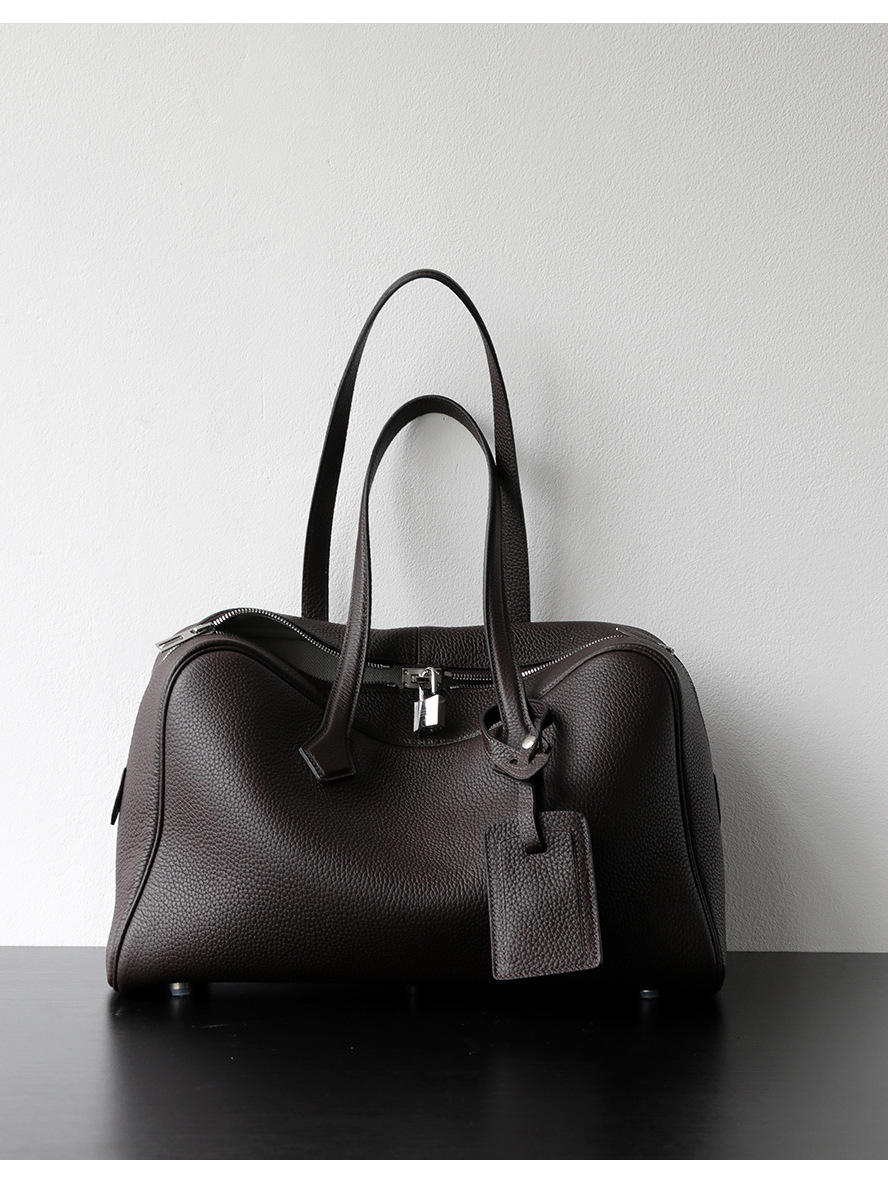 ビクトリア大容量レザートートバッグ ユニセックス ボーリング - Women'S Bags Victoria のレビューと価格