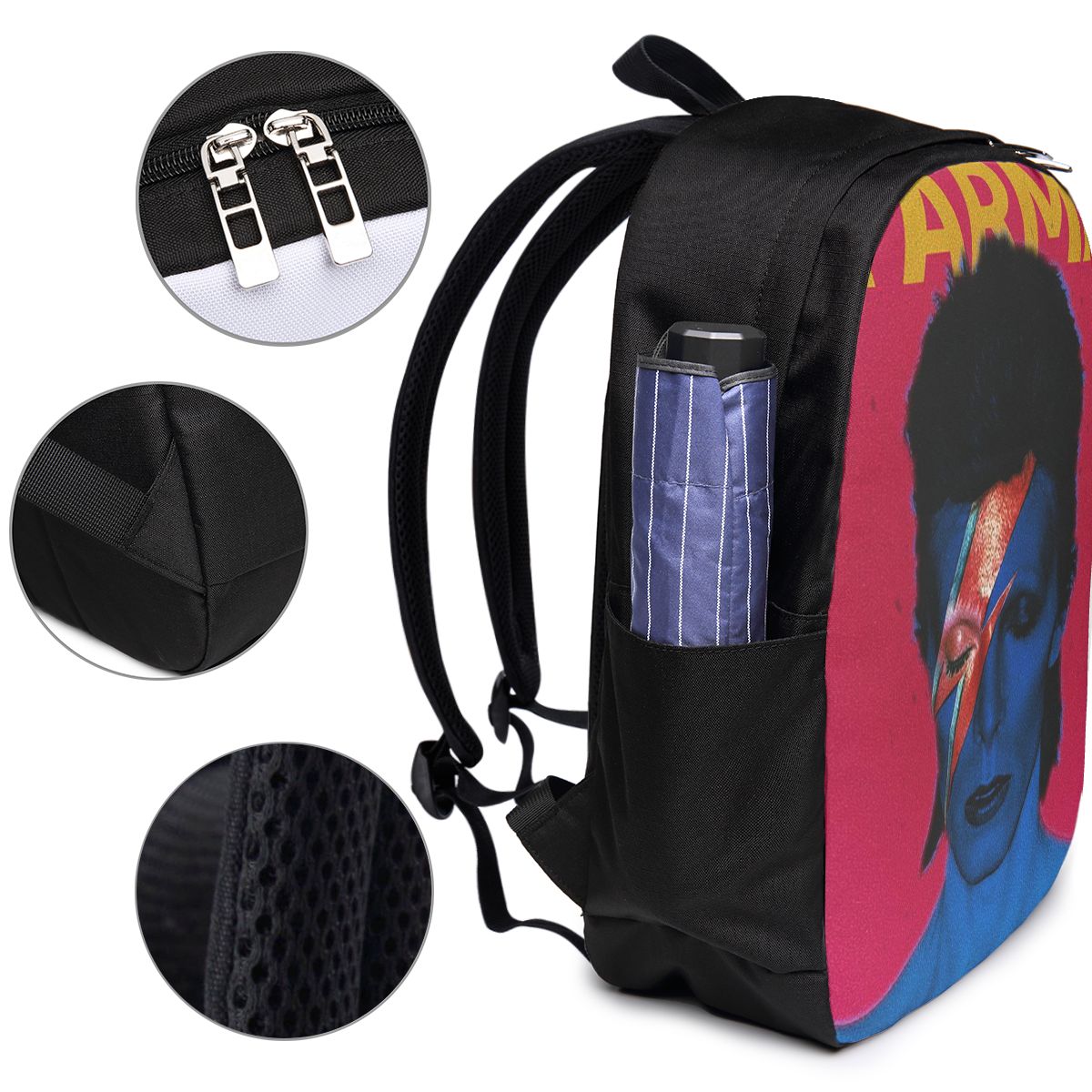 デイヴィッドズ ボウイド バックパック トラベル ノートブッ - Women Bags For Laptop のレビューと価格